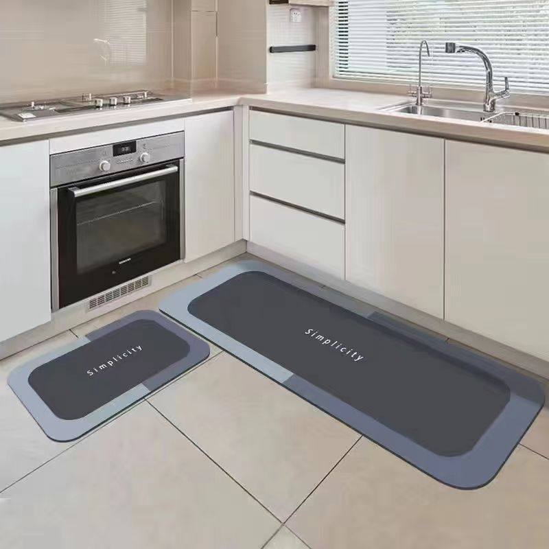 new kitchen floor mats household entry door dirt-resistant f