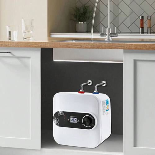 CNCEST 8L -Tank Water Heater, 1500W 110V Electric Shower Com