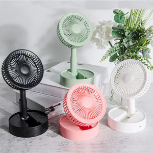 USB Rechargeable Table Fan Portable Mini Stand Cooling Small