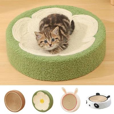 Cat Scratcher 2 in 1 Anti Scratch Bed Cute Shape Cats Scratc