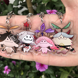 Genshin Impact Aranara Kaedehara Kazuha Tighnari Keychain Ac