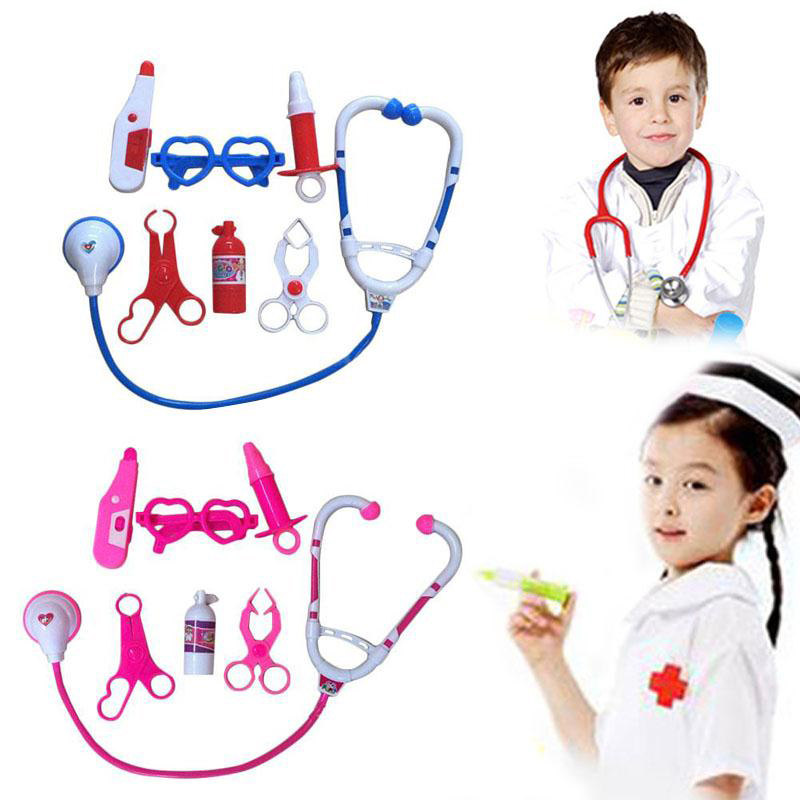 7pcs Kids Play Doctor Game Early Educational Toys Children S