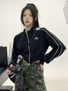 Deeptown Vintage Streetwear Printed Sweatshirts Women Americ