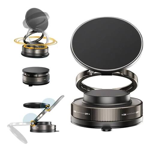 Upgraded Vacuum Magnetic Car Phone Holder for MagSafe, 360°