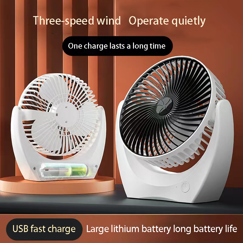 Portable USB Mini Charging Fan Handheld Silent Cooling Fan A