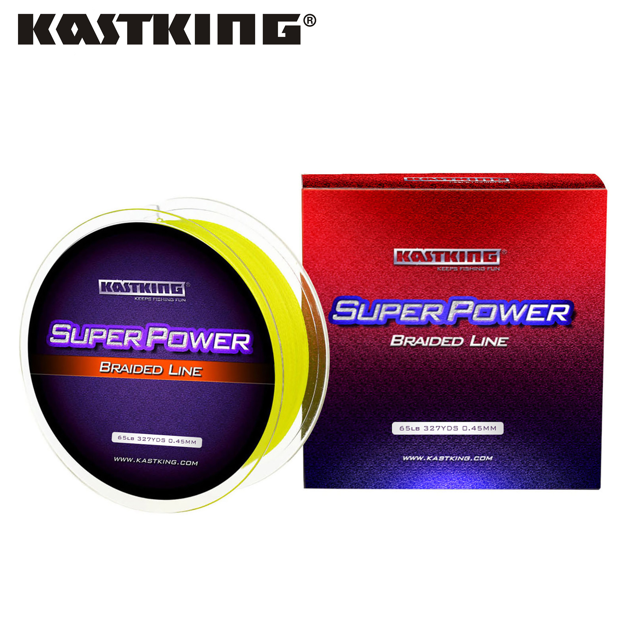 KastKing Brand 300M 500M 1000M PE Braided Fishing Line 4 Str