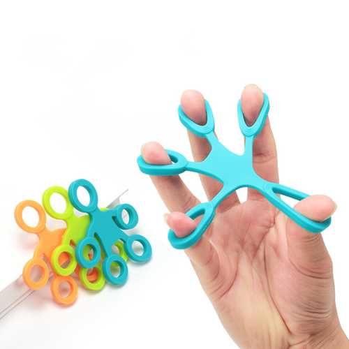 Finger Grip Silicone Ring Exerciser Antistress Resistance Ba