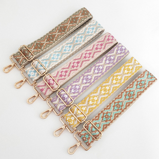 Bag Straps 3.8/5cm Wide Shoulder Strap Ethnic Style Shoulder