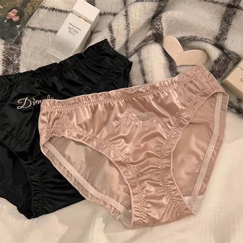 Women's Panties Sexy Super Stch Underpants Silk Female Linge