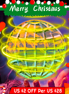 Flying Ball Boomerang Flyorb Magic With LED Lights Drone Hov