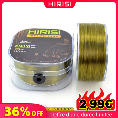 350m Super Strong Fishing Line Japan Monofilament Nylon Carp