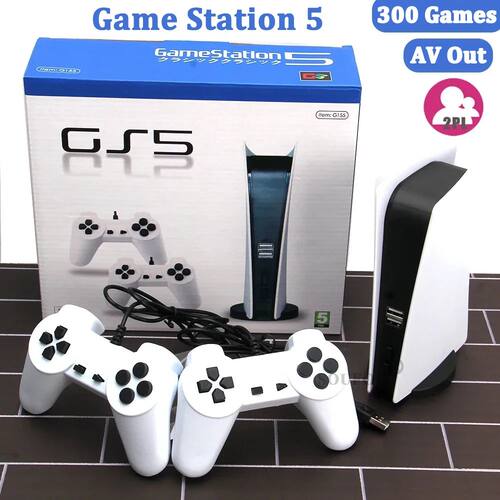 GS5 Video Game Console  TV Handheld Game Console Wired Gamep