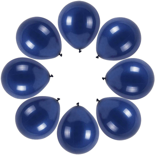 20pcs Navy Blue Balloons Bridal Wedding Helium Globos Gradua
