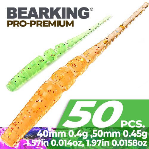 2021 BEARKING 4cm 5cm Fishing Lures soft lure Artificial Bai