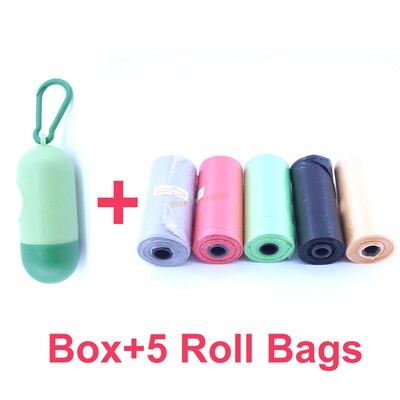Portable Plastic Dispenser Box for Baby Diaper Waste Bag Rem