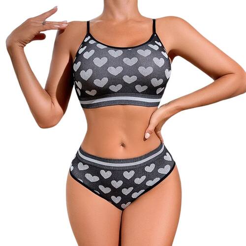 2pcs Seamless Women's Sports Bra Set Underwear Bra Korean St