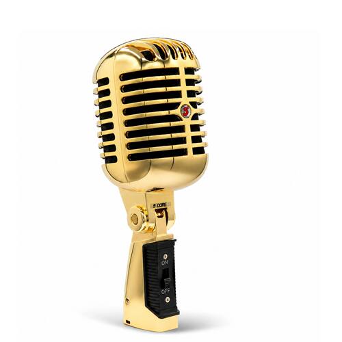 5Core Vintage Microphone Classic Dynamic Professional XLR St