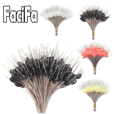300pcs silicon Space Bean Profession Fishing Float Resistanc