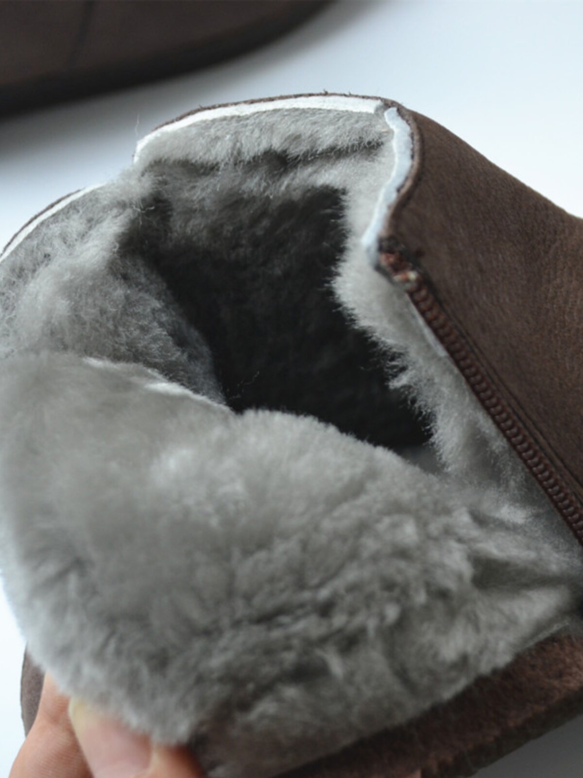 SHEEPSKIN WOOL INTEGRATED SNOW BOOTS LARGE COTTON SHOES LEATHER RETRO LITERARY BOOTS WOMENS VELVET WIDE VERSION FLAT SOLES FOREIGN TRADE ORIGINAL SINGLE