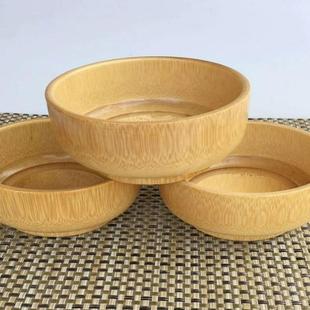 天然竹子碗竹筒饭专用竹筒竹碗木碗家用吃饭家里用的生活用品防摔
