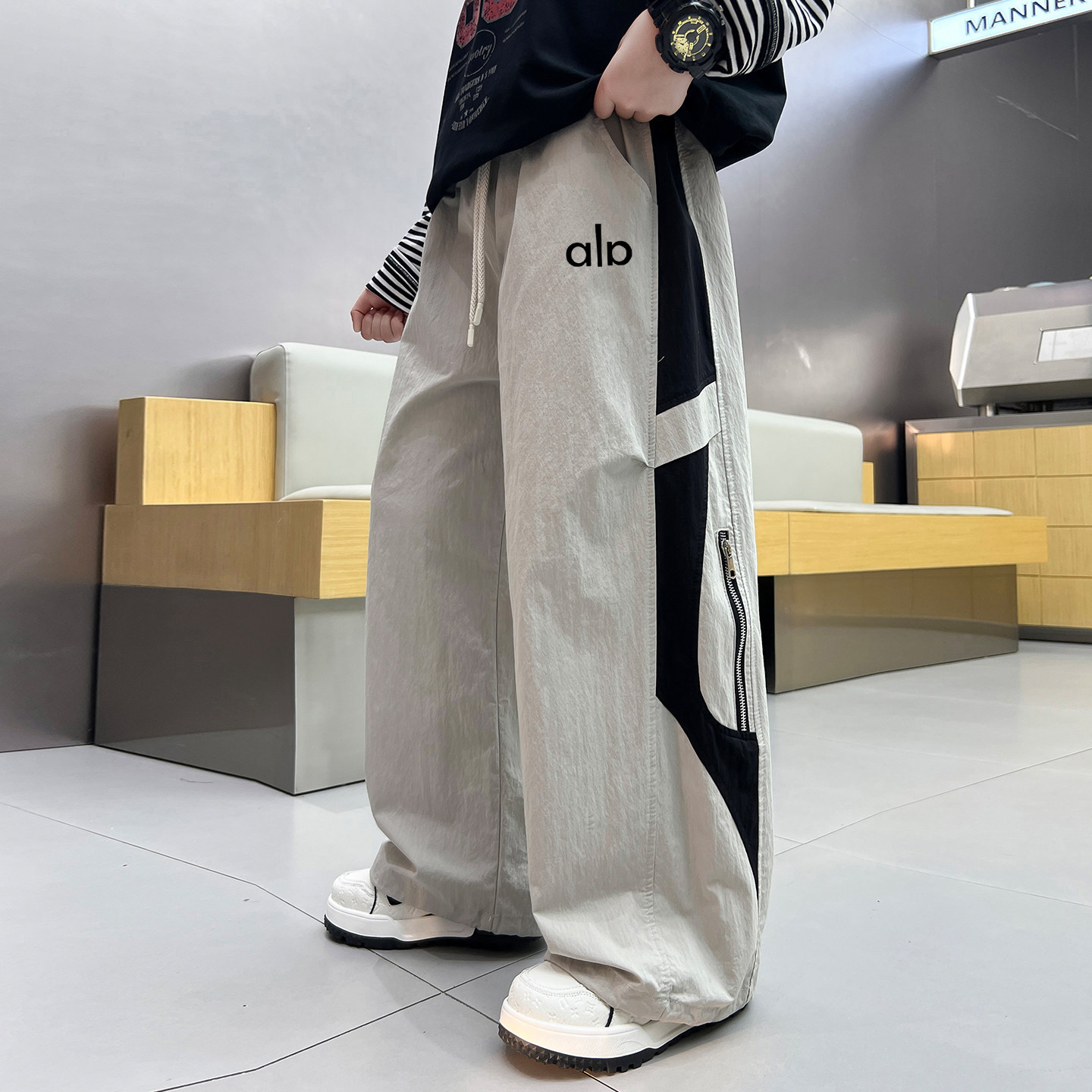 品牌正品男童春夏裤子2026新款韩版儿童工装裤夏季大童休闲阔腿裤