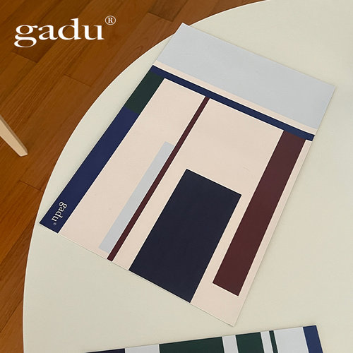 轻复古原创设计质感餐垫gadu