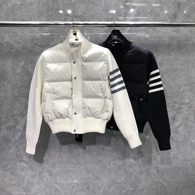 TB短款羽绒服女高领设计感轻外套