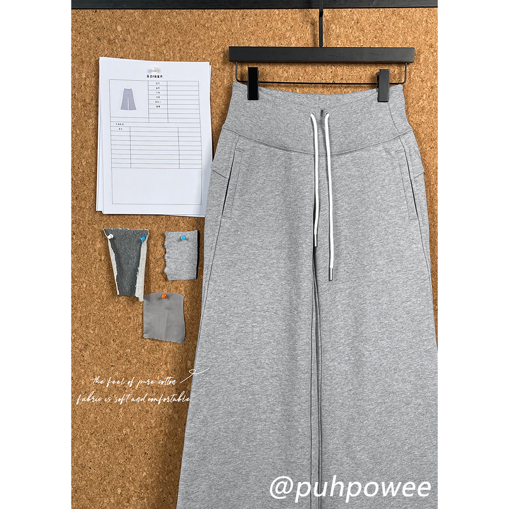 加厚卫裤低腰提臀长款