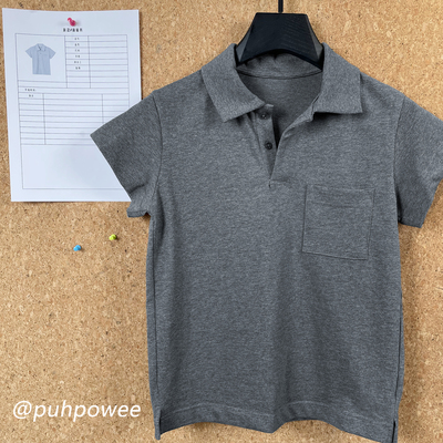 基础款日常简约纯色百搭修身POLO