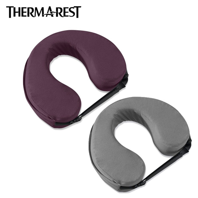6折 进口美国Therm-a-Rest户外压缩颈枕TAR旅行登山超轻U型枕头