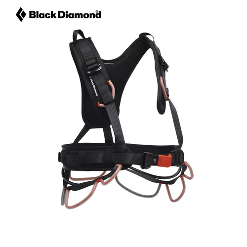 美国BD户外男女登山攀岩救援胸带