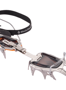 进口美国黑钻BD户外Sabre tooth卡入型不锈钢登山冰爪400045