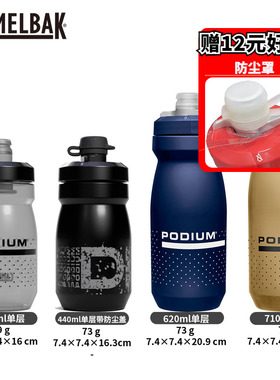 25新款6折美国Camelbak驼峰户外运动Podium骑行水壶快饮跑步水瓶