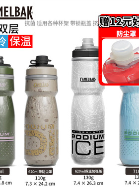 6折25新款美国Camelbak驼峰户外运动保温Podium快饮骑行水壶跑步