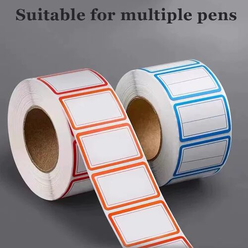 Colorful Plain Name Tag Labels  Stickers Name Tag Stickers