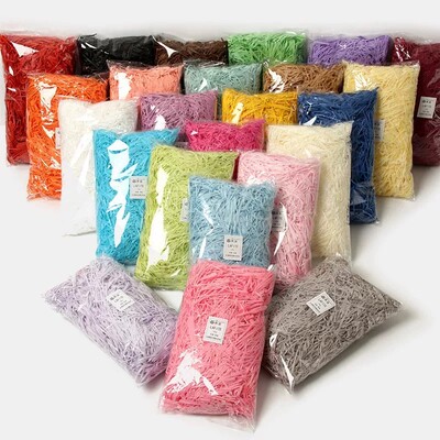 Gift-Box Tissue Packaging-Filler-Decor Raffia Candy-Boxes Cr