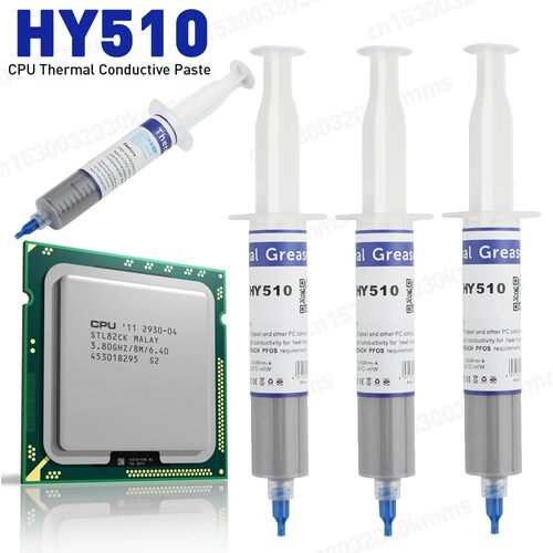 HY510 Grey Thermal Paste Grease Compound Silicone CPU VGA
