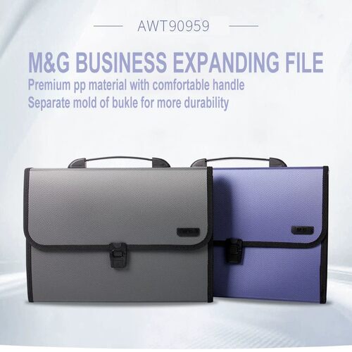 1pc Plastic A4 File Folder Document Organizer Receipt File E