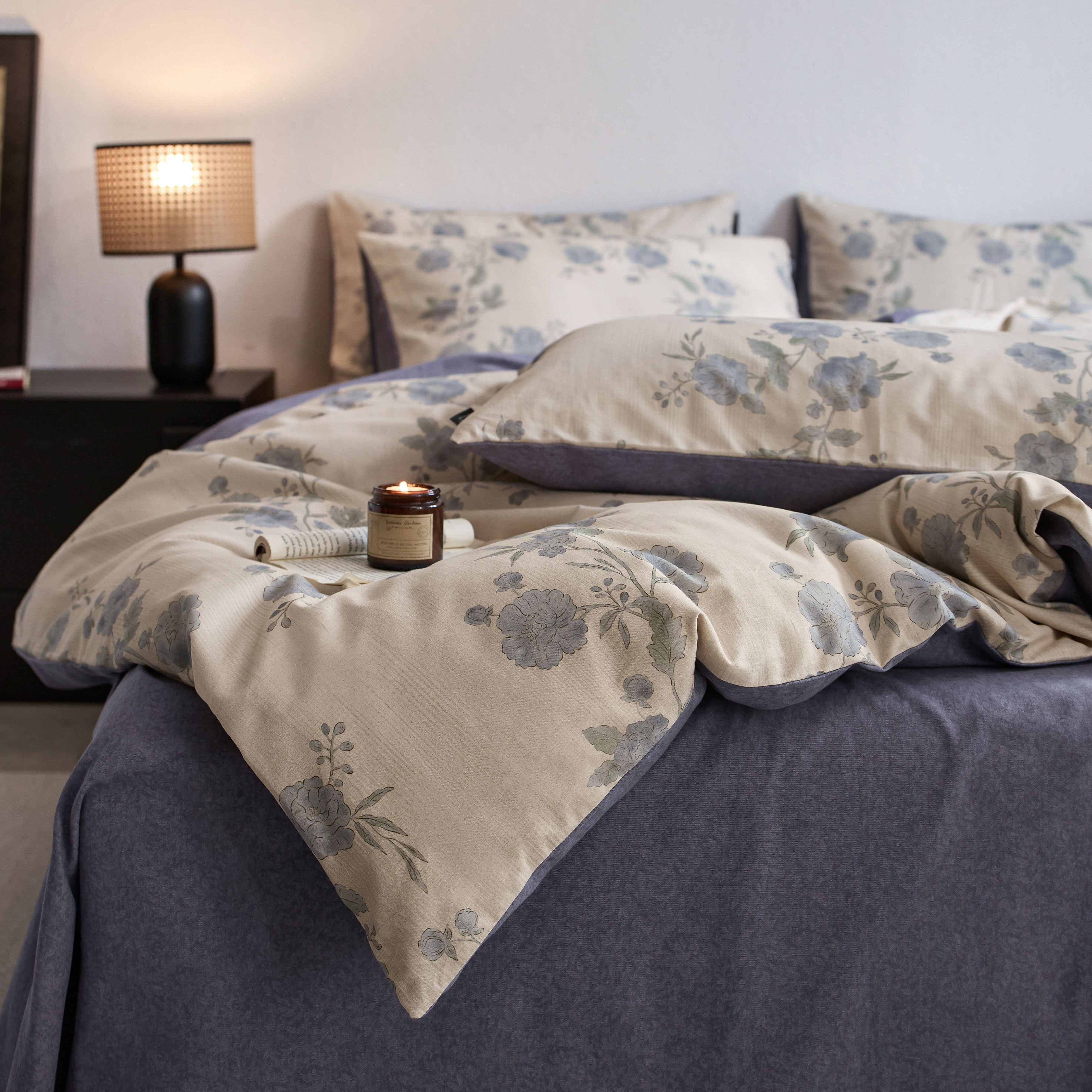 全棉磨毛四件套加厚款