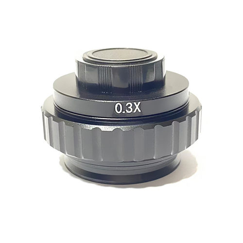 CTV转接头0.3X0.4X0.5X 1X相机转接口三目显微镜对接口摄影目镜