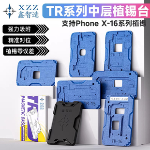 鑫智造中层植锡台苹果XSMAX1112mini141516proMax植锡网钢网18合1