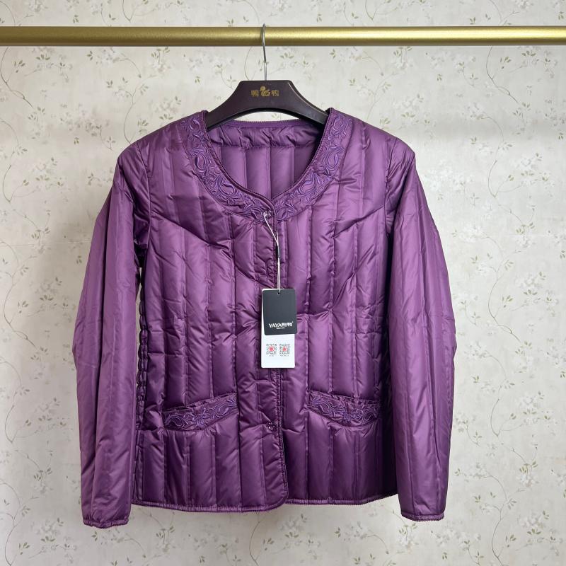 鸭鸭羽绒服专柜正品内穿内胆V领