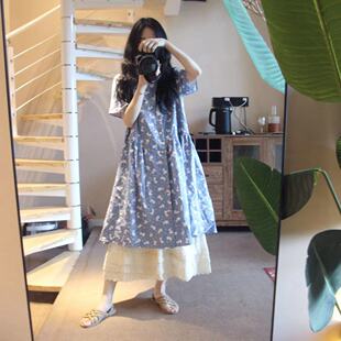 4video五色大地色万能叠穿森女三层蕾丝花边半身裙 换厂大清仓