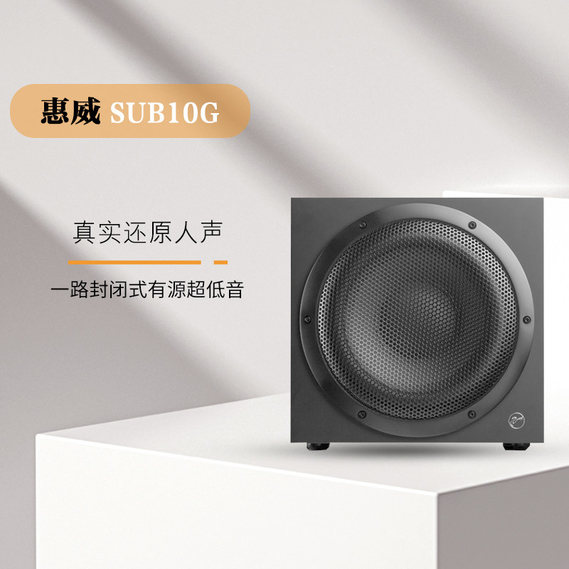 Hivi/惠威 SUB10G低音炮音箱家庭影院有源超低音客厅音响