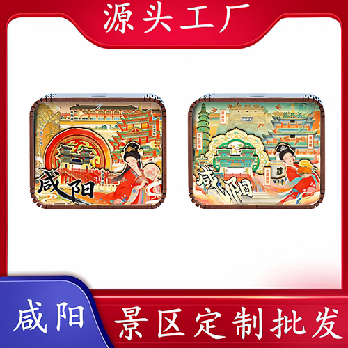 咸阳凤凰塔古渡廊桥手工音乐盒