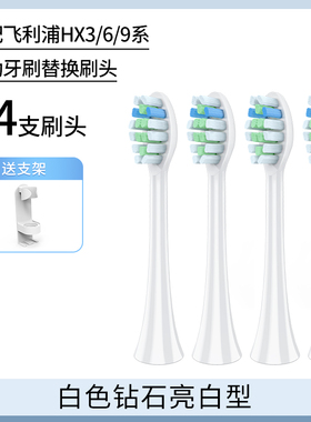 适用PHILIPS飞利浦电动牙刷头HX3260A/HX3260B/HX3260C替换头