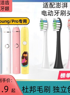 适配必要澎湃牙刷头Pro/Young/PP611d/PP621f儿童