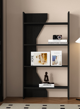 中古书架博古架摆件置物架现代简约客厅隔断架中式网红杂志展示架