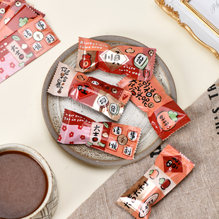 新款食品级牛轧糖包装袋圣诞节新年卡通透明太妃糖果机封包装袋子