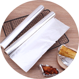 5米/10米/20米食品级锡纸烧烤铝箔纸锡箔纸烤箱用吸油纸烘焙工具